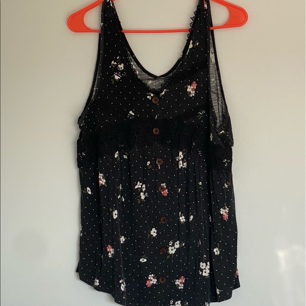 Floral tank top